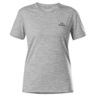 M Merino Path Tech Tee Heather Grey